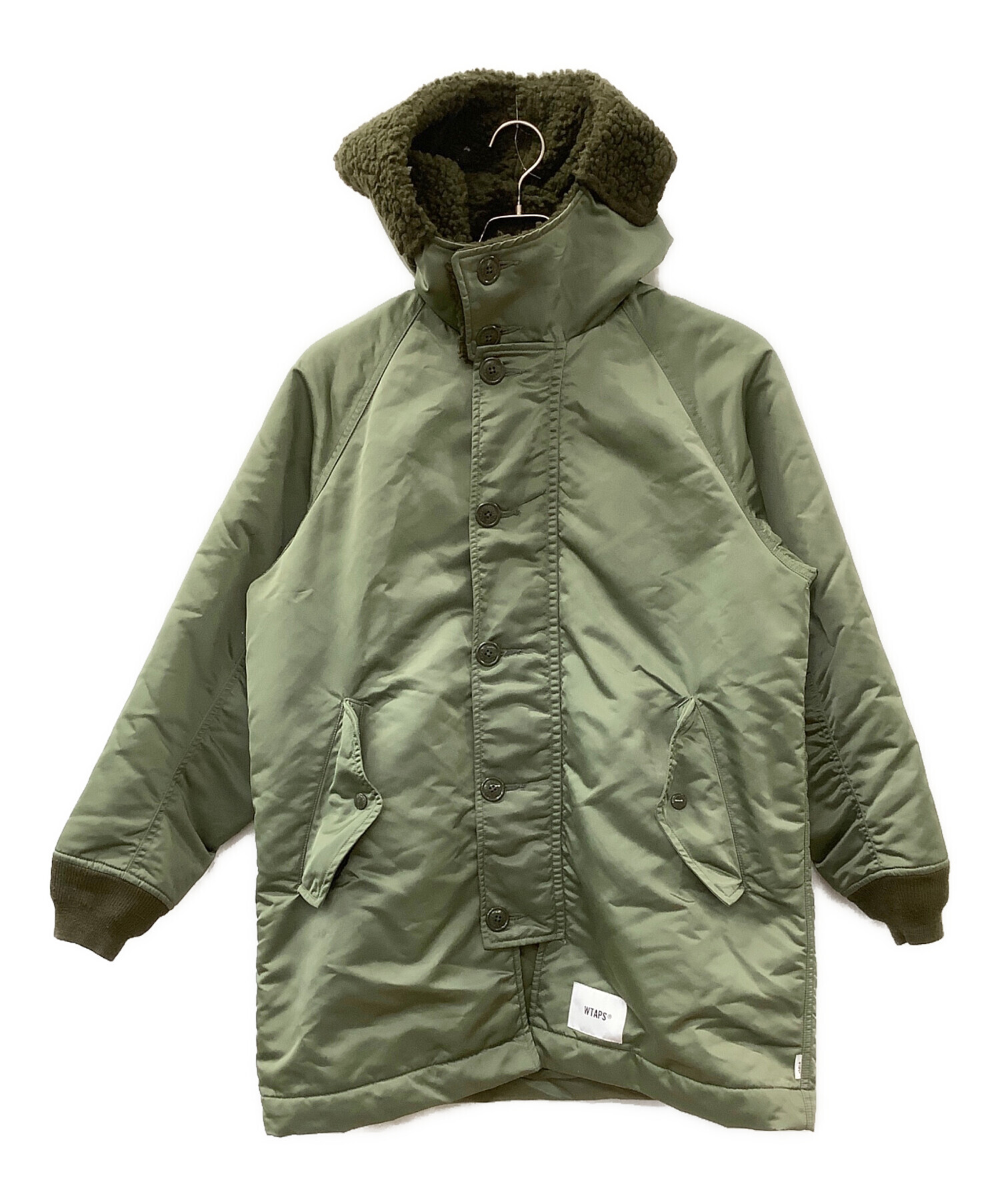 中古・古着通販】WTAPS (ダブルタップス) モッズコート オリーブ