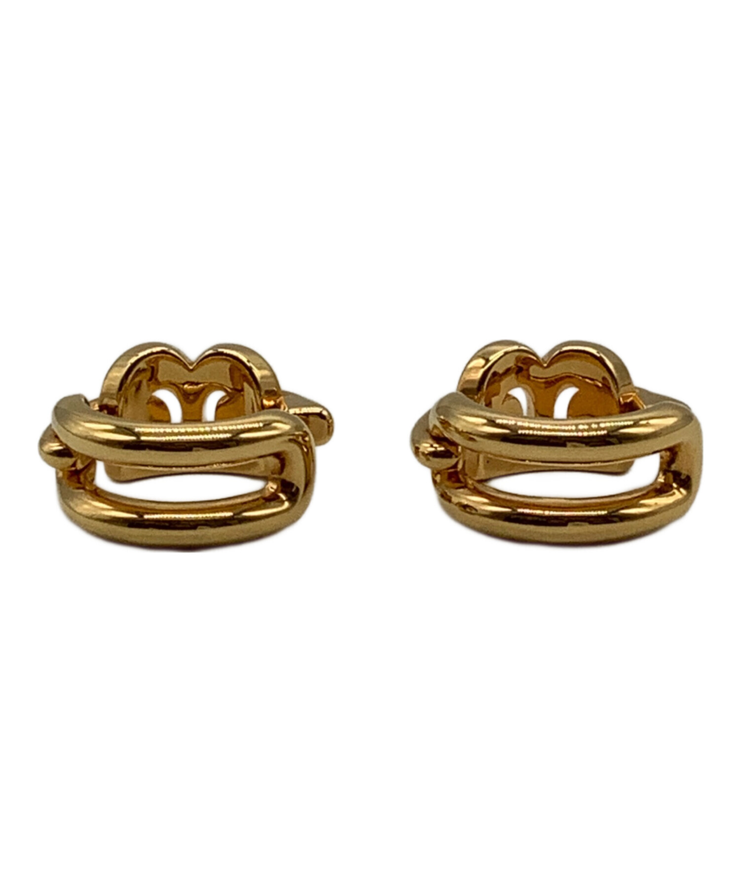 中古・古着通販】BALENCIAGA (バレンシアガ) フープピアス ゴールド