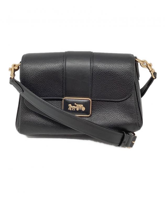 中古・古着通販】COACH (コーチ) グレースショルダーバッグ ブラック