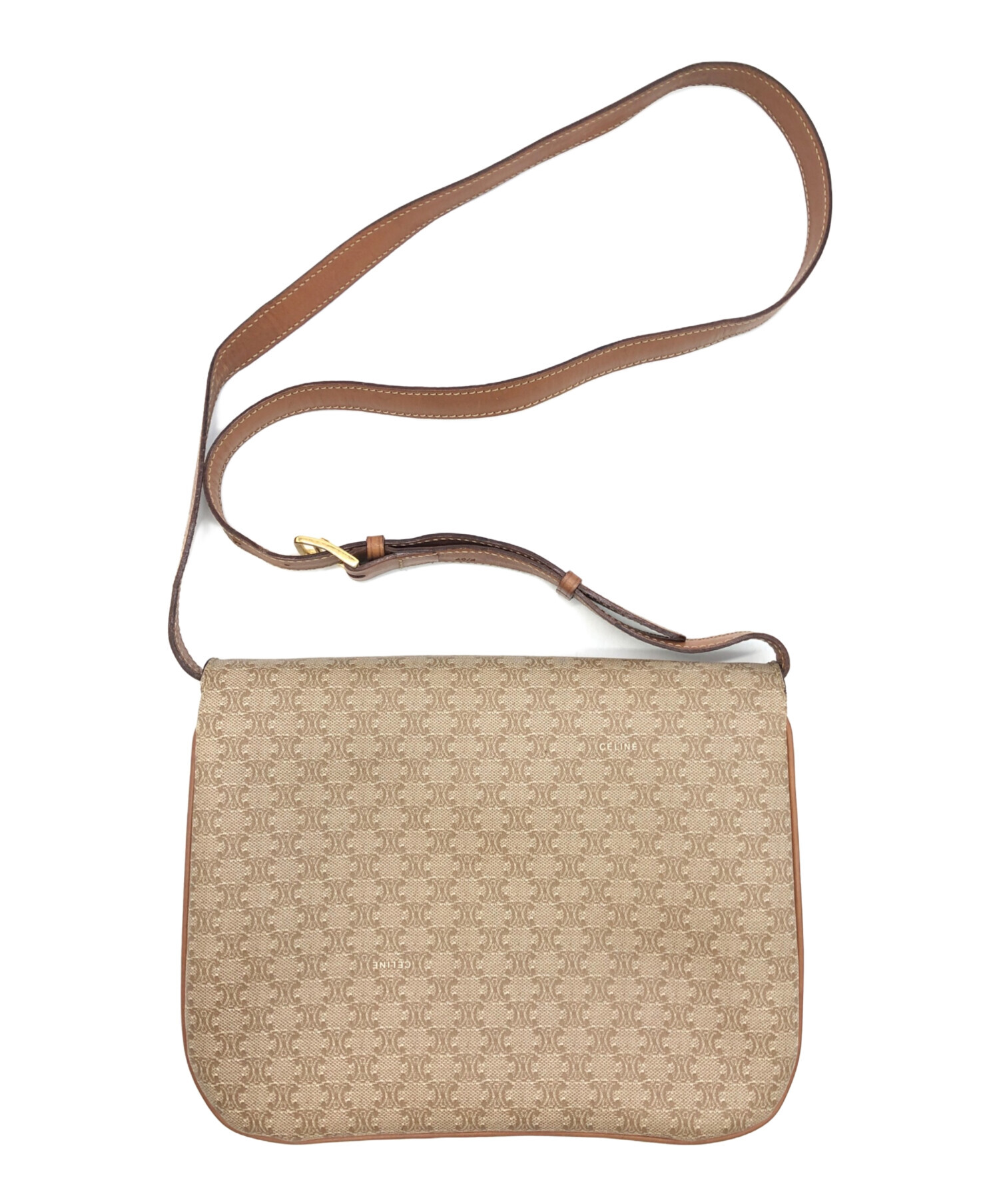 中古・古着通販】CELINE (セリーヌ) マカダム ショルダーバッグ