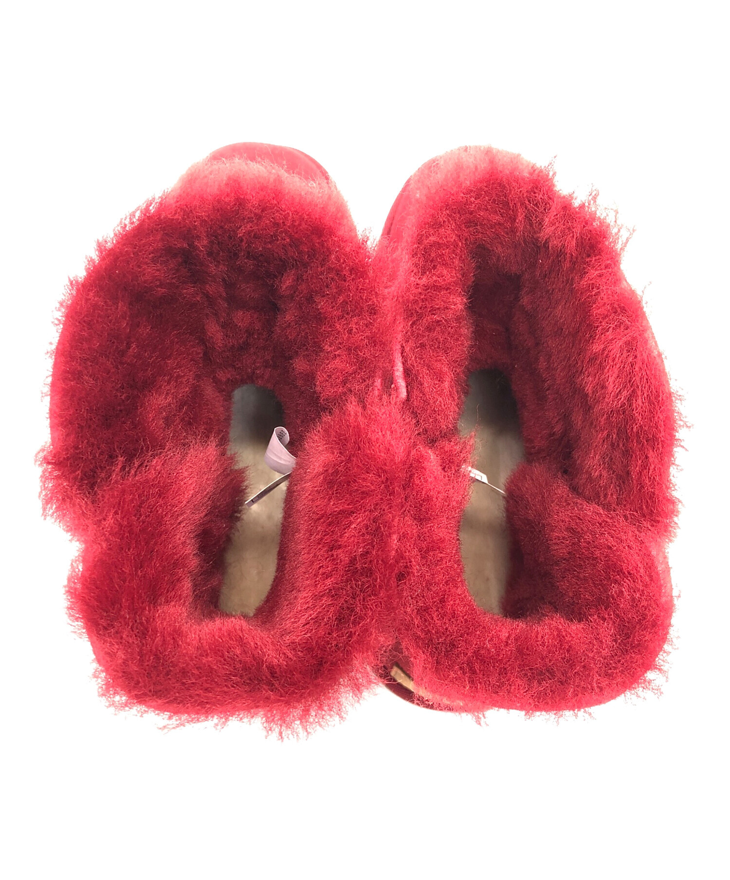 中古・古着通販】UGG (アグ) ムートンブーツ レッド サイズ:SIZE 23cm
