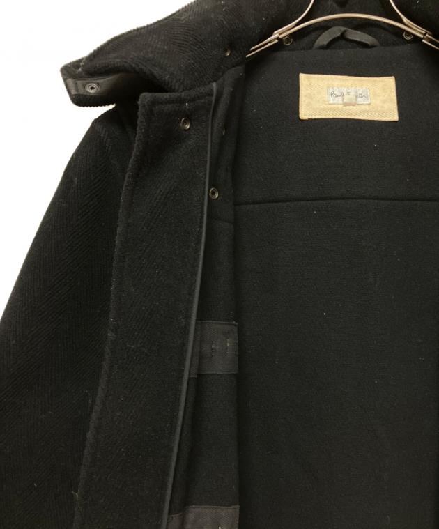 中古・古着通販】Paul Smith (ポールスミス) ダッフルコート ブラック
