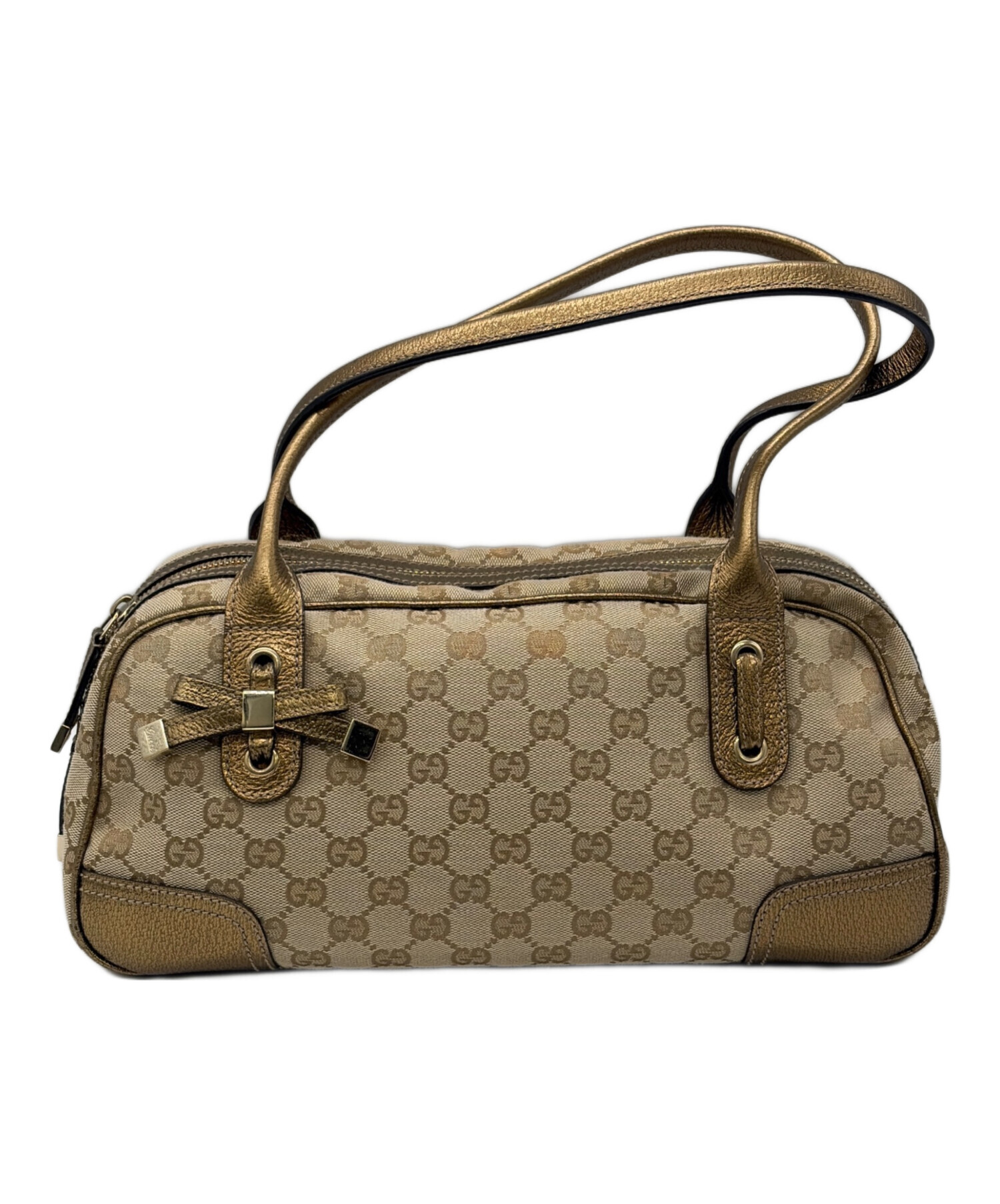 中古・古着通販】GUCCI (グッチ) プリンシー GGミニボストンバッグ