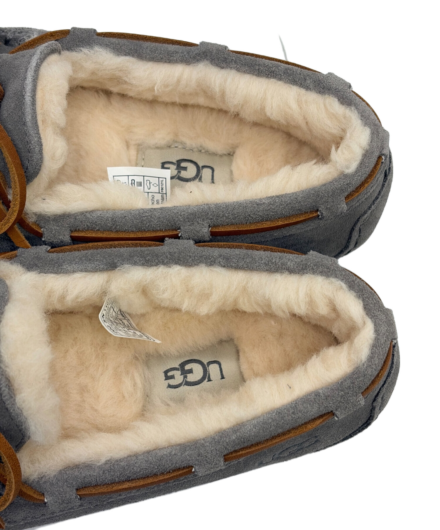 中古・古着通販】UGG (アグ) モカシンシューズ グレー サイズ:SIZE