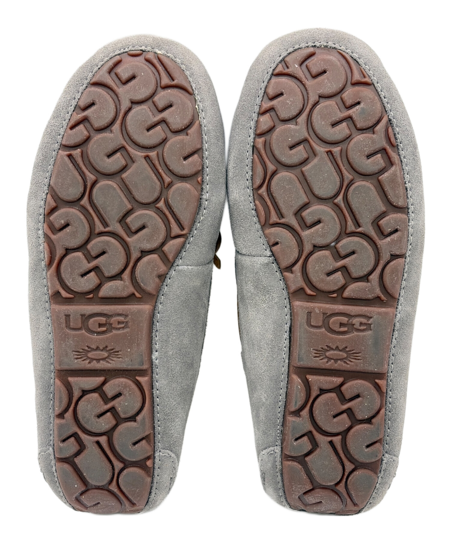 中古・古着通販】UGG (アグ) モカシンシューズ グレー サイズ:SIZE