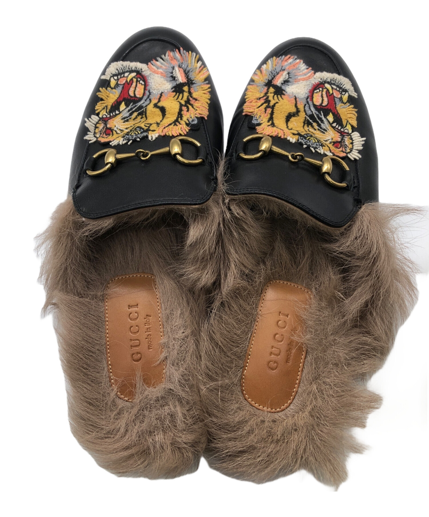 グッチ ホースビット プリンスタウン フラットシューズ 36.5(約23.5cm