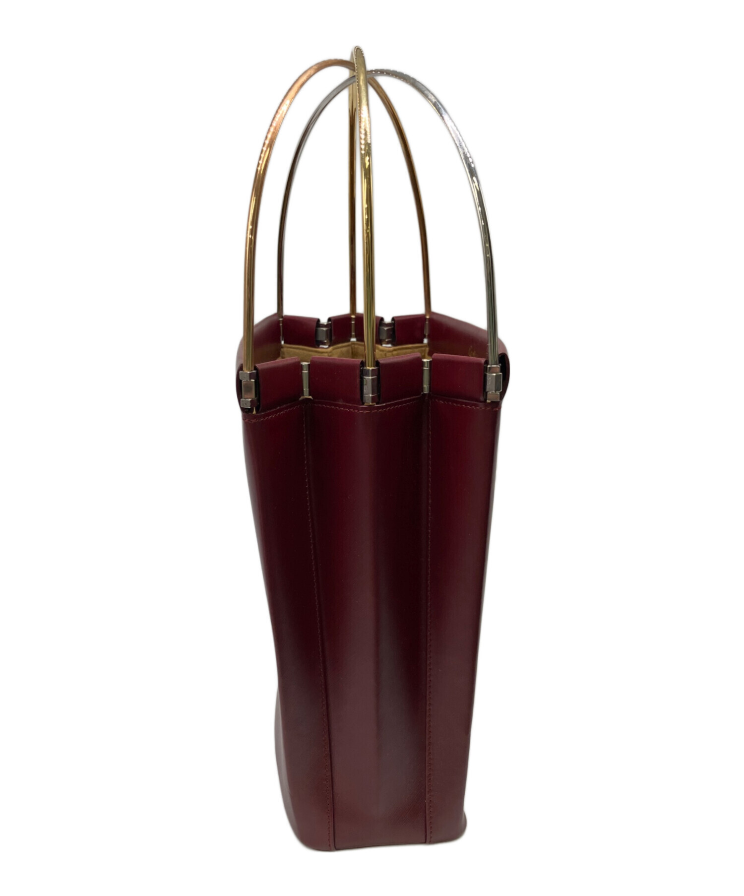 中古・古着通販】Cartier (カルティエ) トートバッグ ボルドー