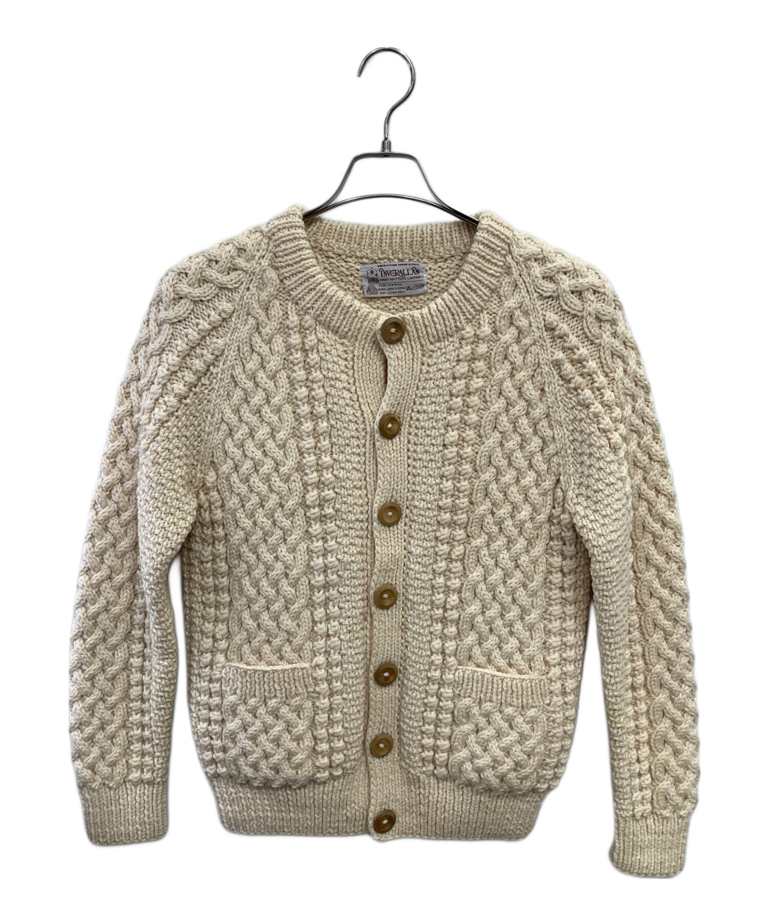 中古・古着通販】INVERALLAN (インバーアラン) ケーブルニット
