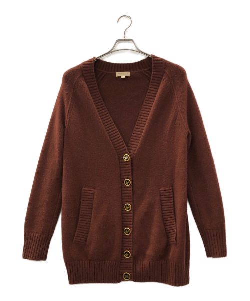 超希少✨バーバリー BURBERRY カーディガン メタルボタン 黒 38 ロゴ