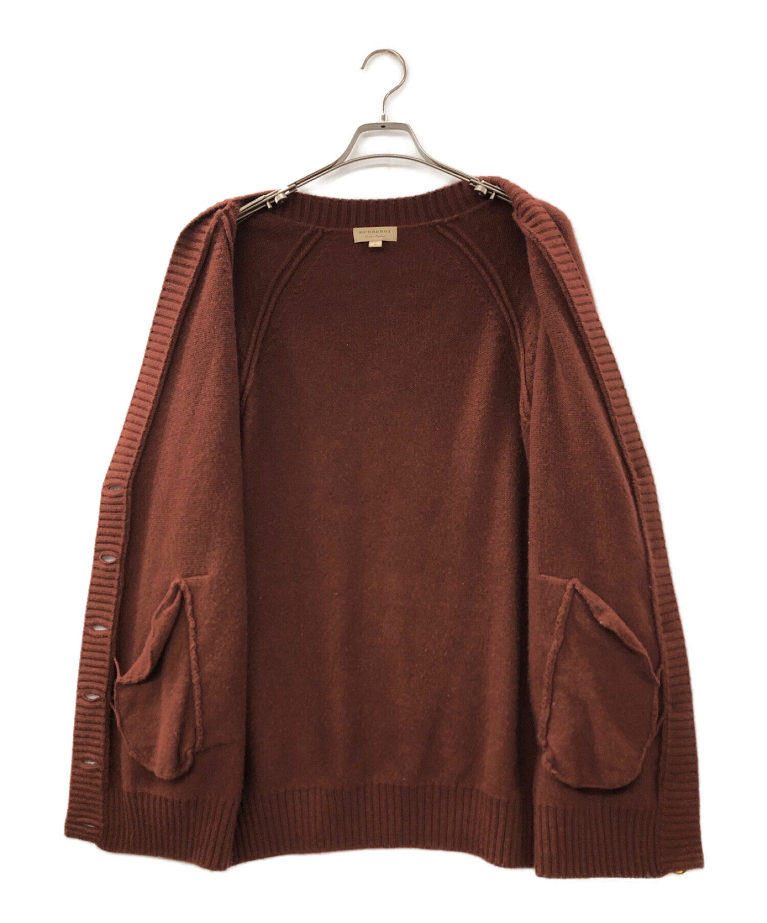 中古・古着通販】BURBERRY (バーバリー) ロゴボタン カーディガン