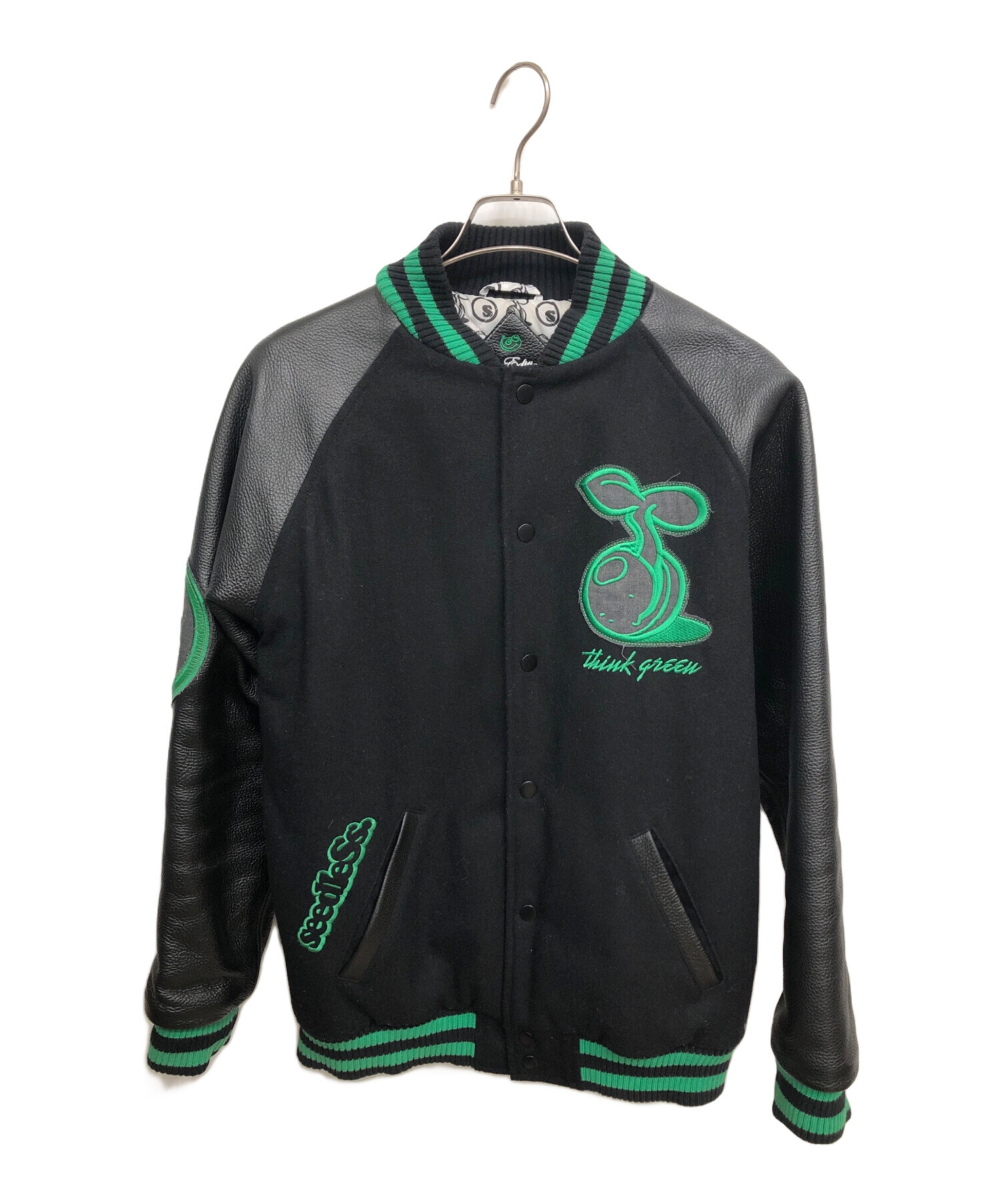 中古・古着通販】seedless (シードレス) スタジャン ブラック サイズ:S