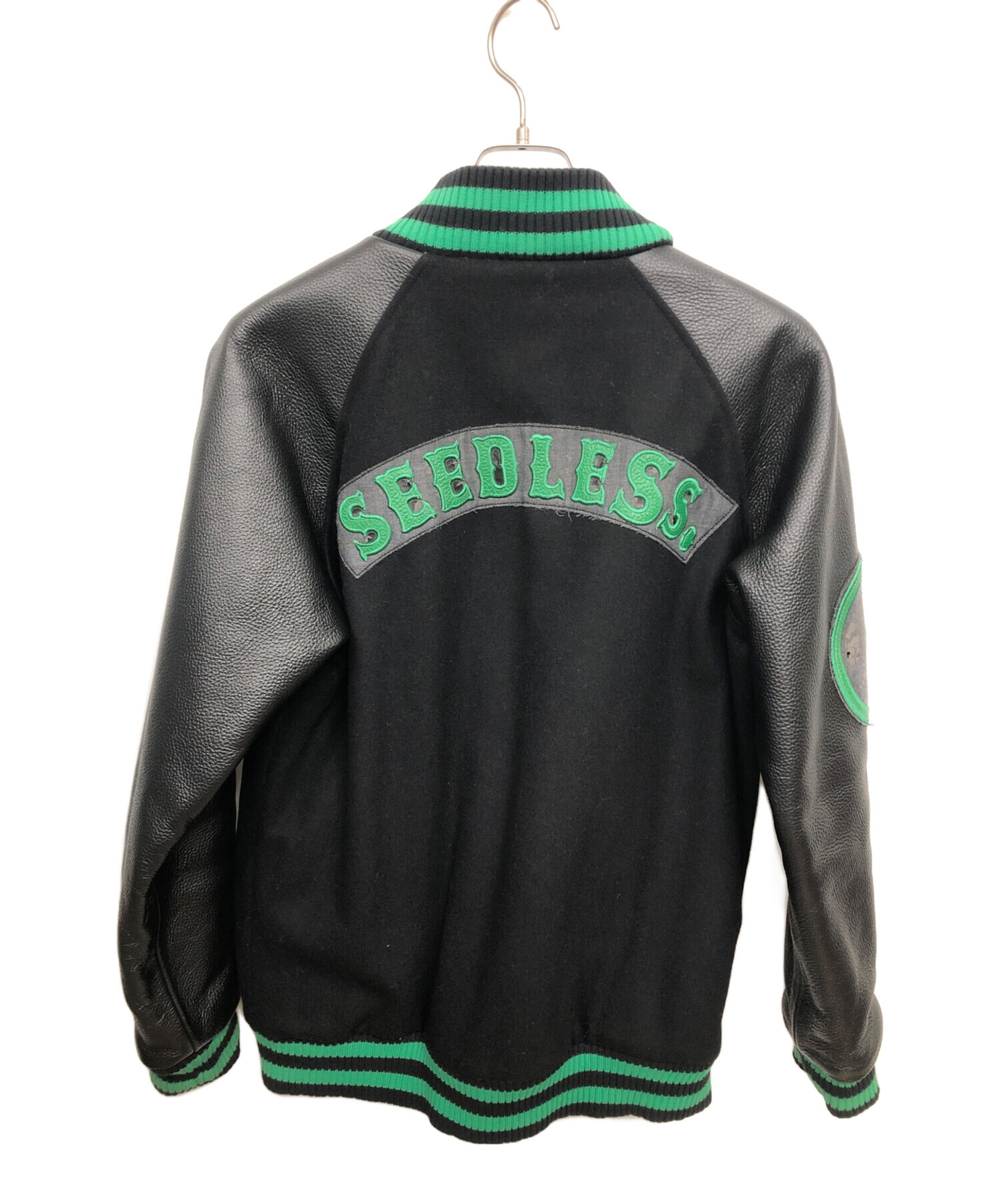 中古・古着通販】seedless (シードレス) スタジャン ブラック サイズ:S