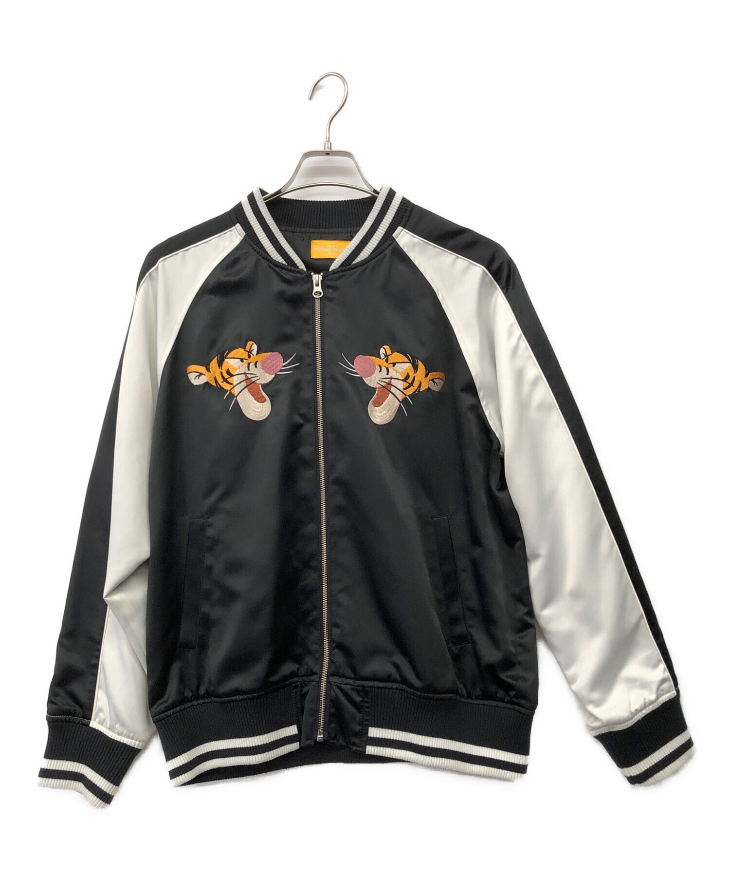 中古・古着通販】DISNEY (ディズニー) スカジャン ブラック サイズ:M