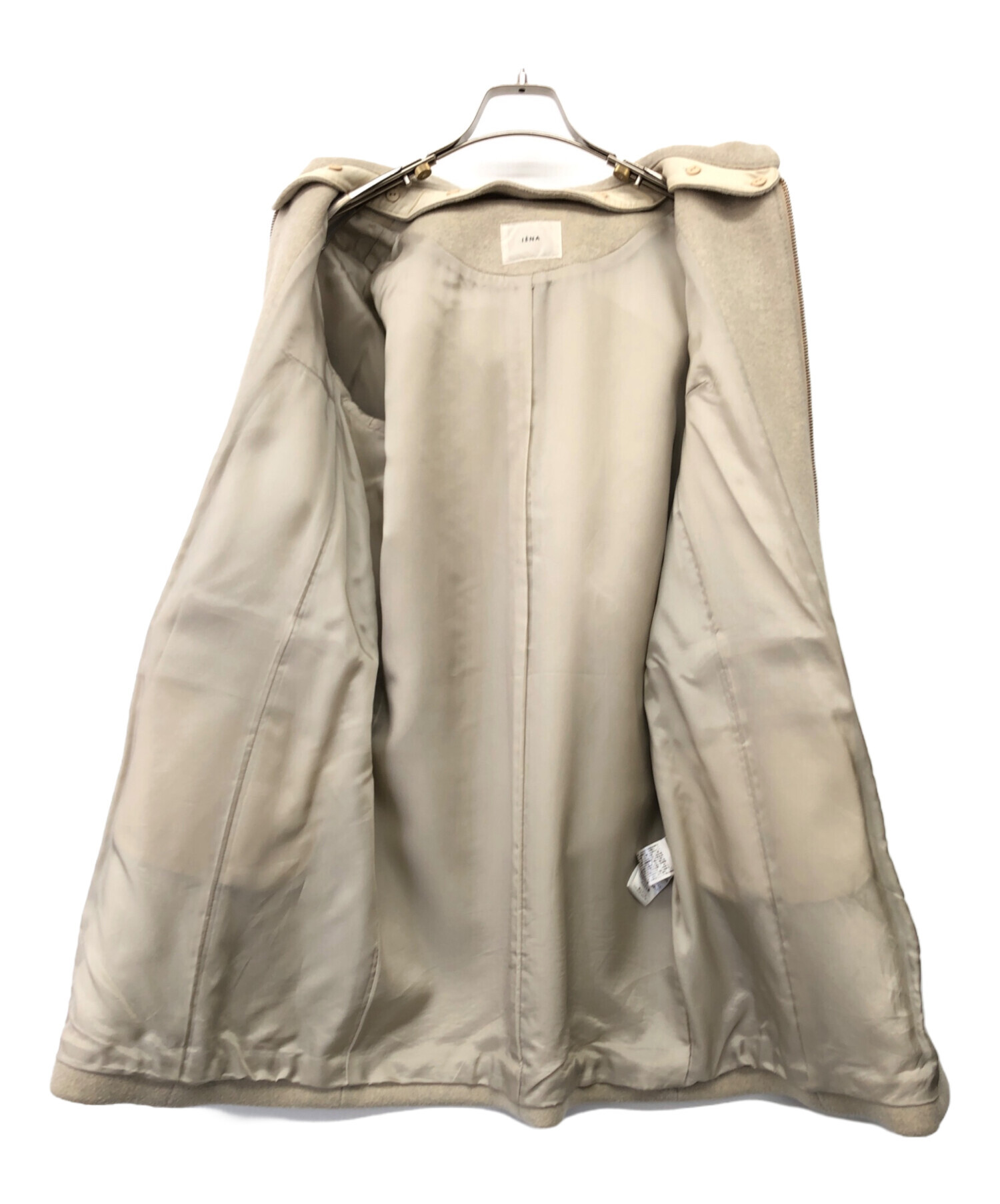 中古・古着通販】IENA (イエナ) 二重織りシャルムフードコクーンコート