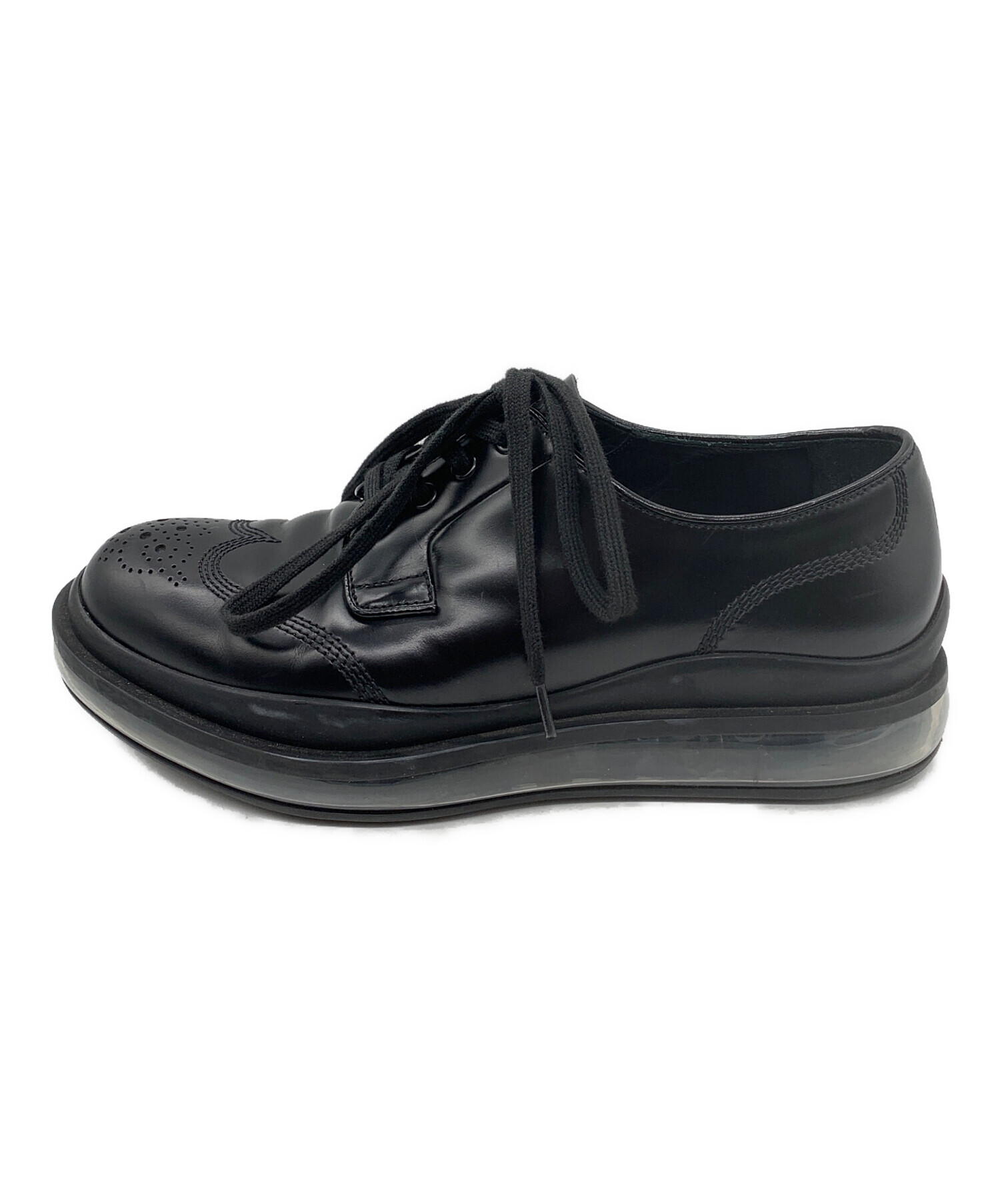 中古・古着通販】PRADA (プラダ) エアソールウィングチップシューズ