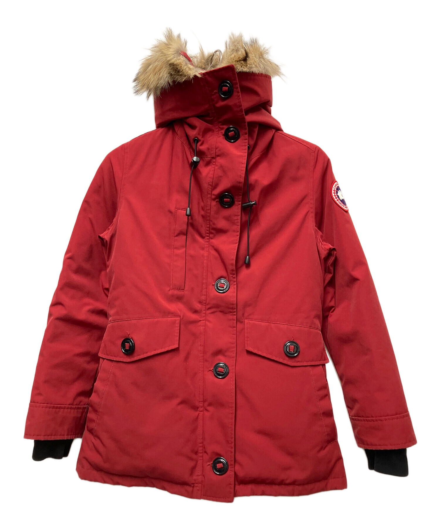 中古・古着通販】CANADA GOOSE (カナダグース) ダウンコート レッド
