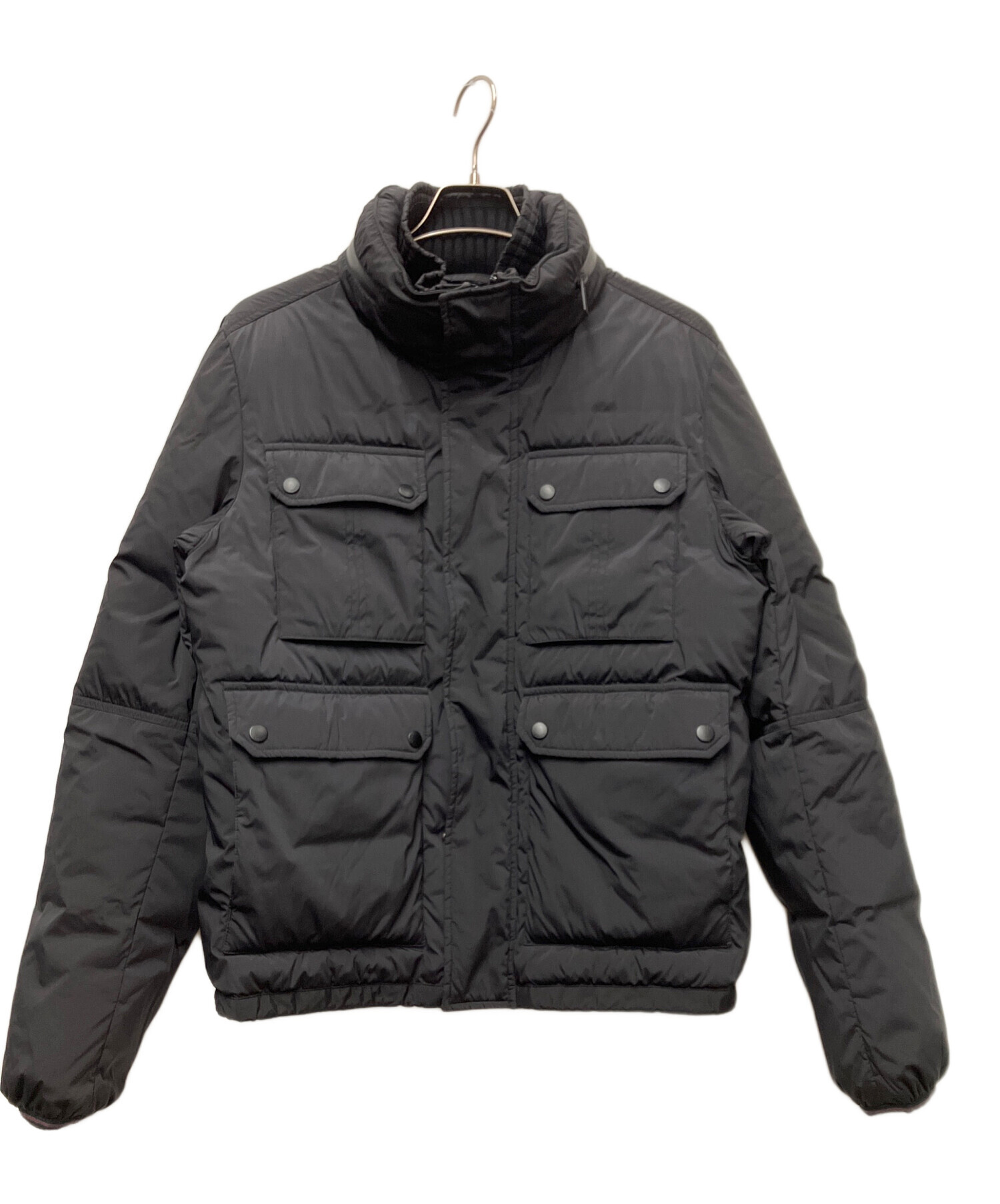 中古・古着通販】GUCCI (グッチ) ダウンジャケット ブラック サイズ:48