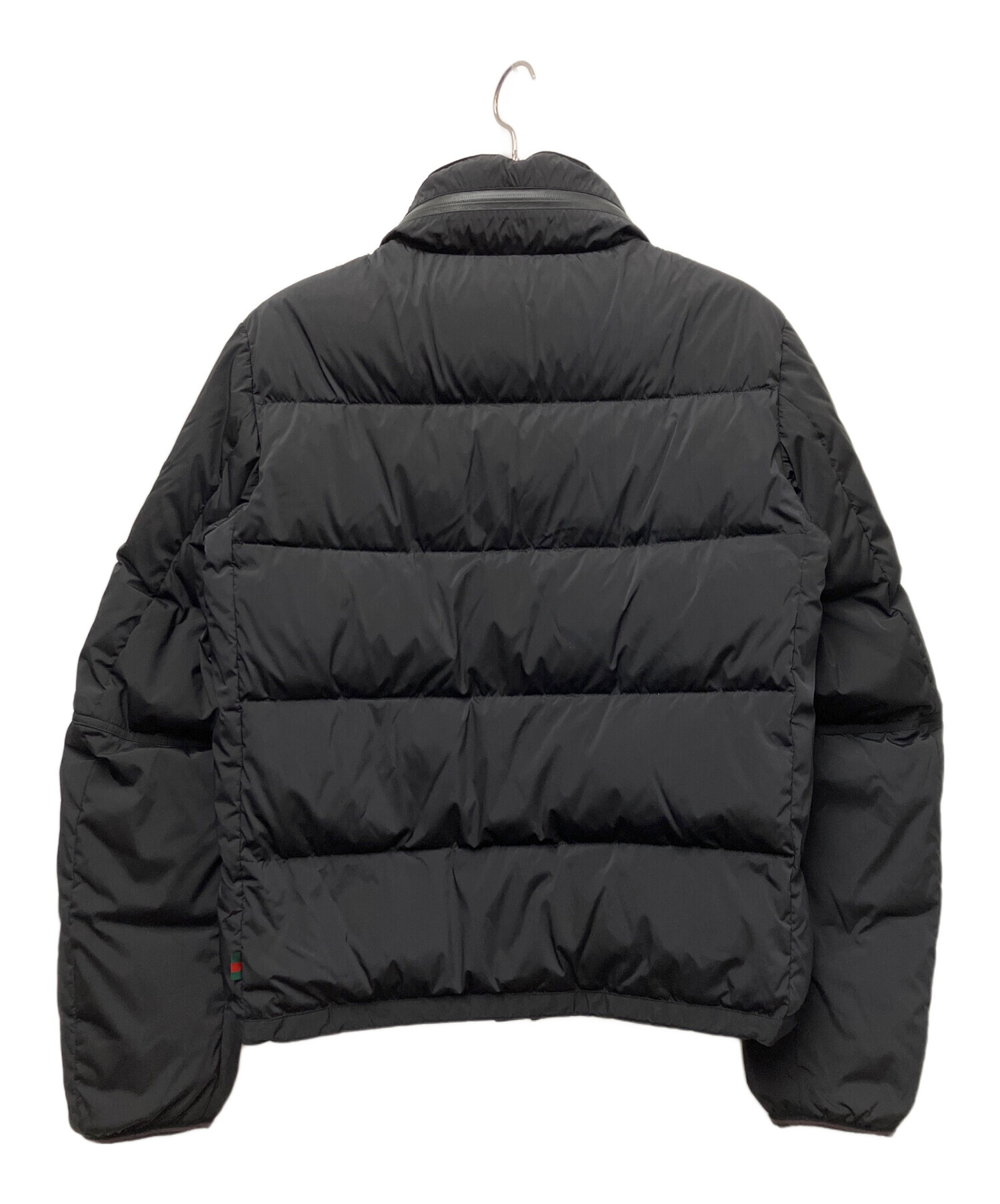 中古・古着通販】GUCCI (グッチ) ダウンジャケット ブラック サイズ:48