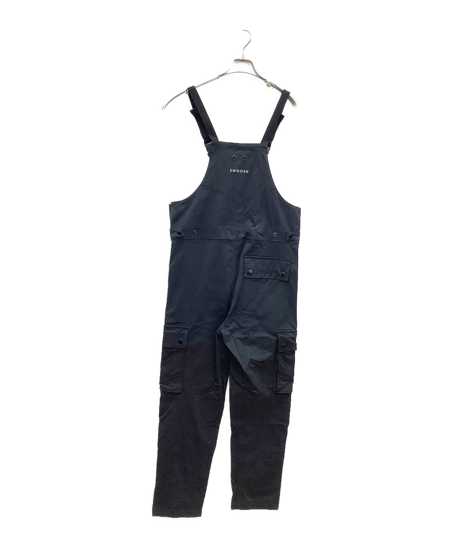 中古・古着通販】NIKE (ナイキ) AS M NSW SWOOSH OVERALLS ブラック