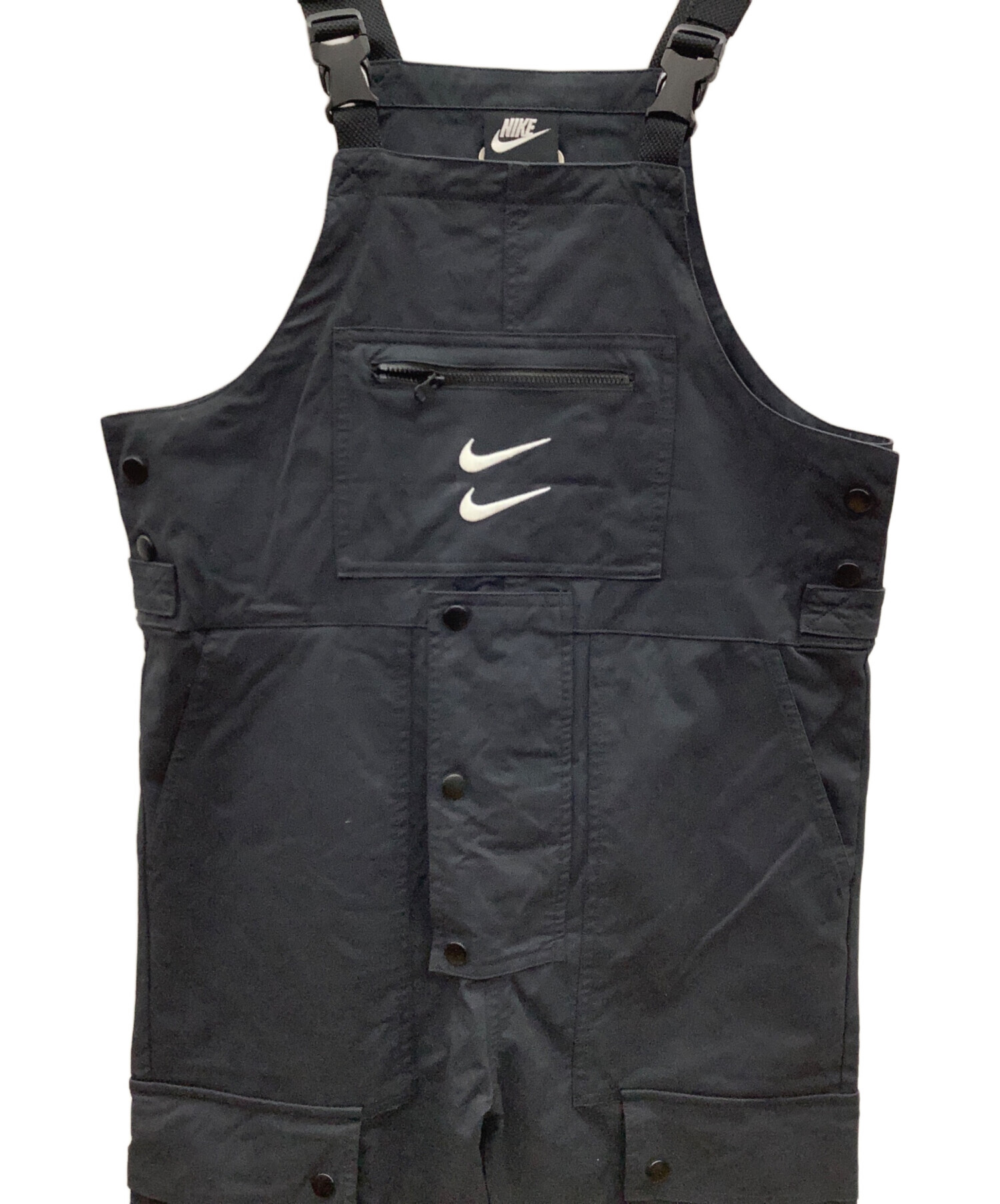 中古・古着通販】NIKE (ナイキ) AS M NSW SWOOSH OVERALLS ブラック