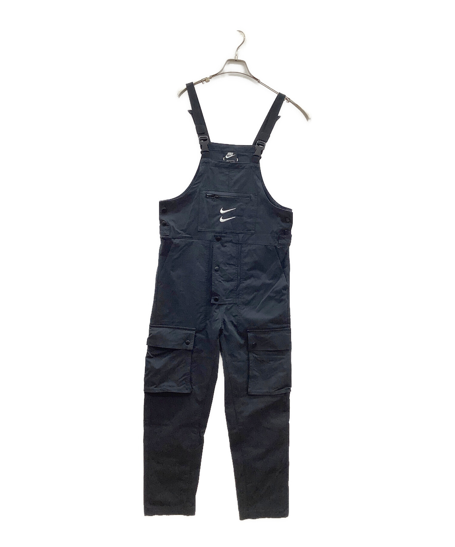 中古・古着通販】NIKE (ナイキ) AS M NSW SWOOSH OVERALLS ブラック