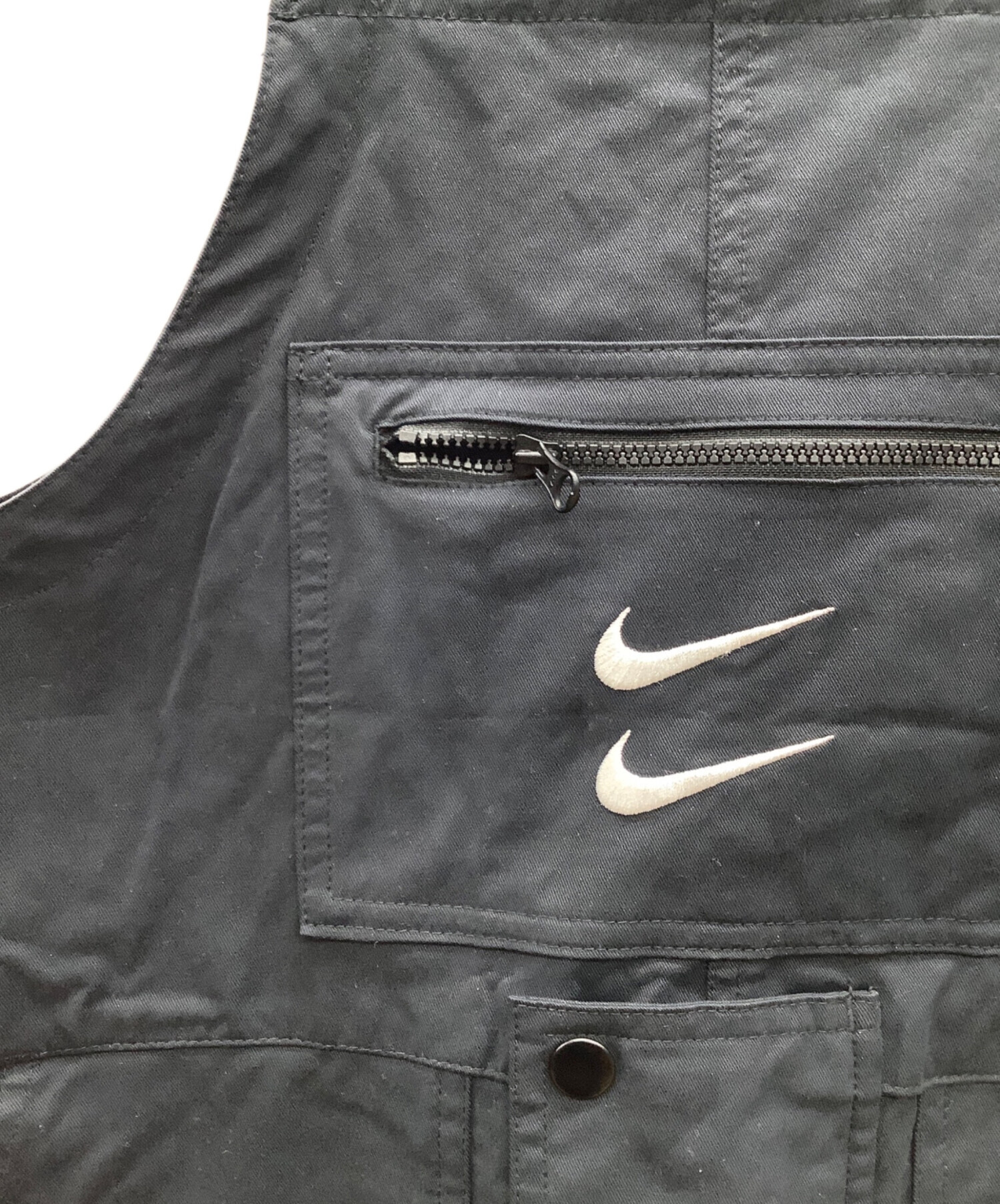 中古・古着通販】NIKE (ナイキ) AS M NSW SWOOSH OVERALLS ブラック