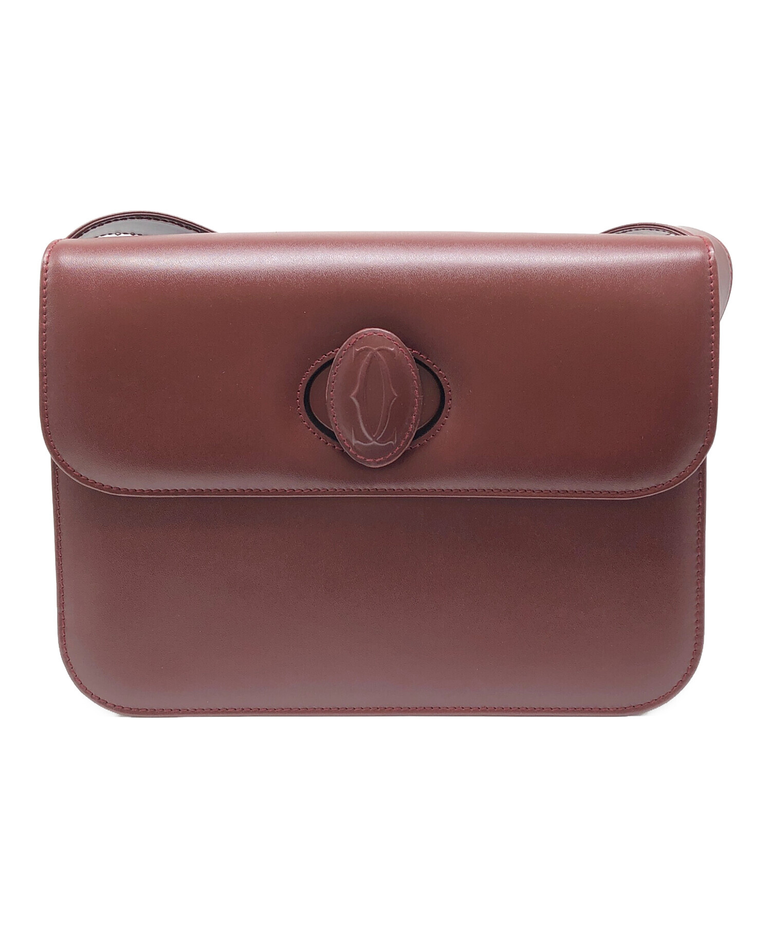 中古・古着通販】Cartier (カルティエ) ターンロックショルダーバッグ