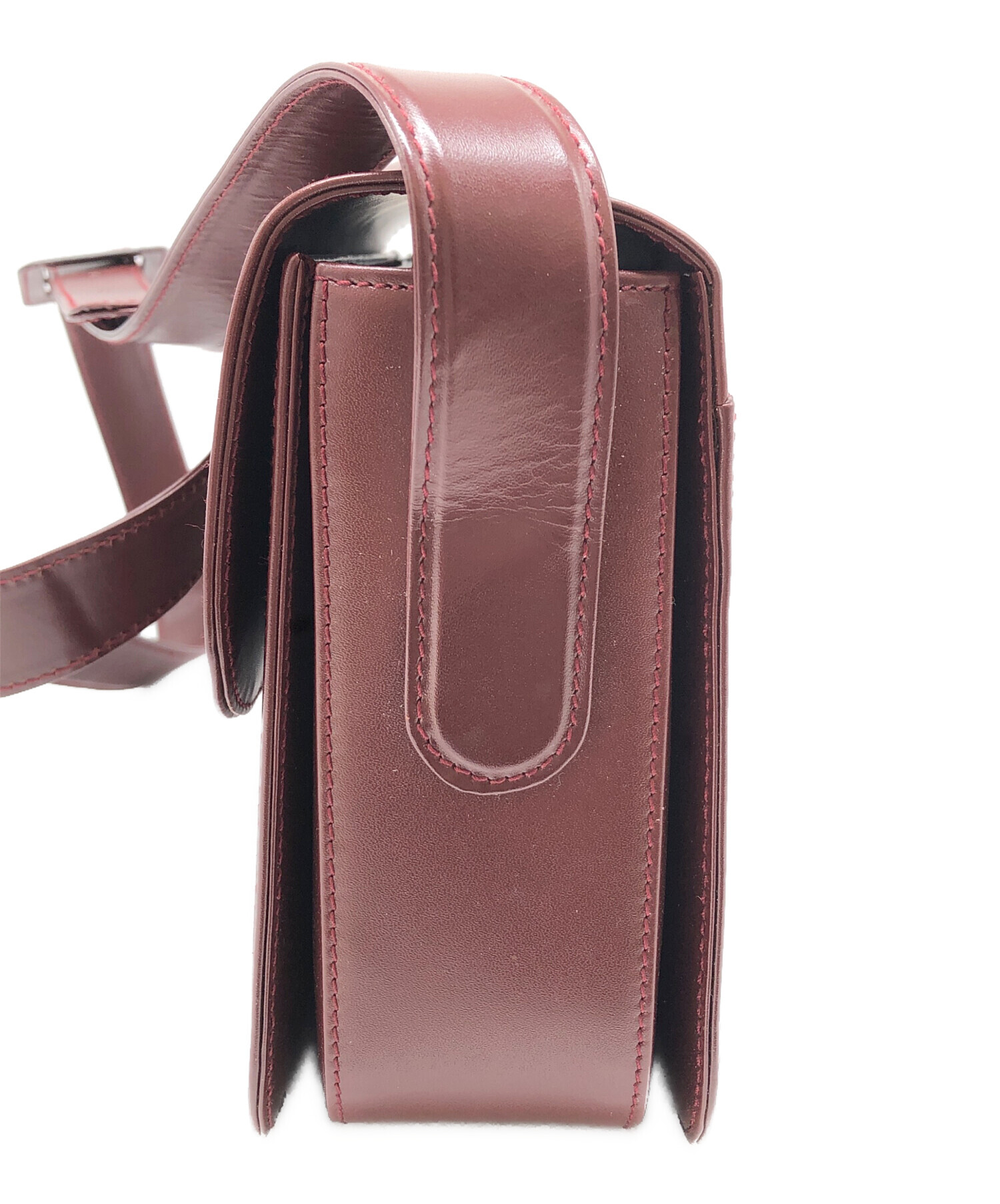 中古・古着通販】Cartier (カルティエ) ターンロックショルダーバッグ