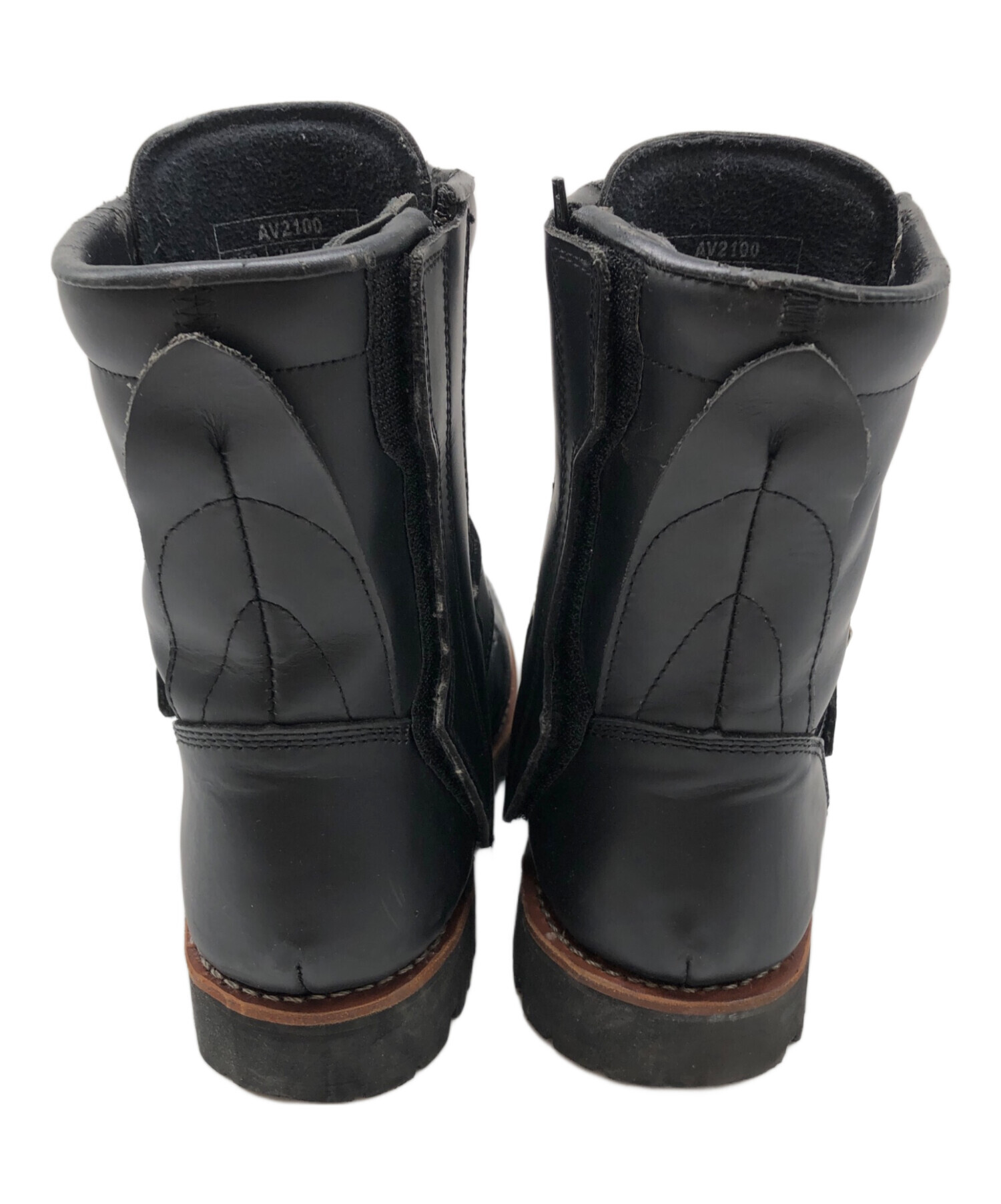 中古・古着通販】AVIREX (アヴィレックス) バイカーブーツ ブラック