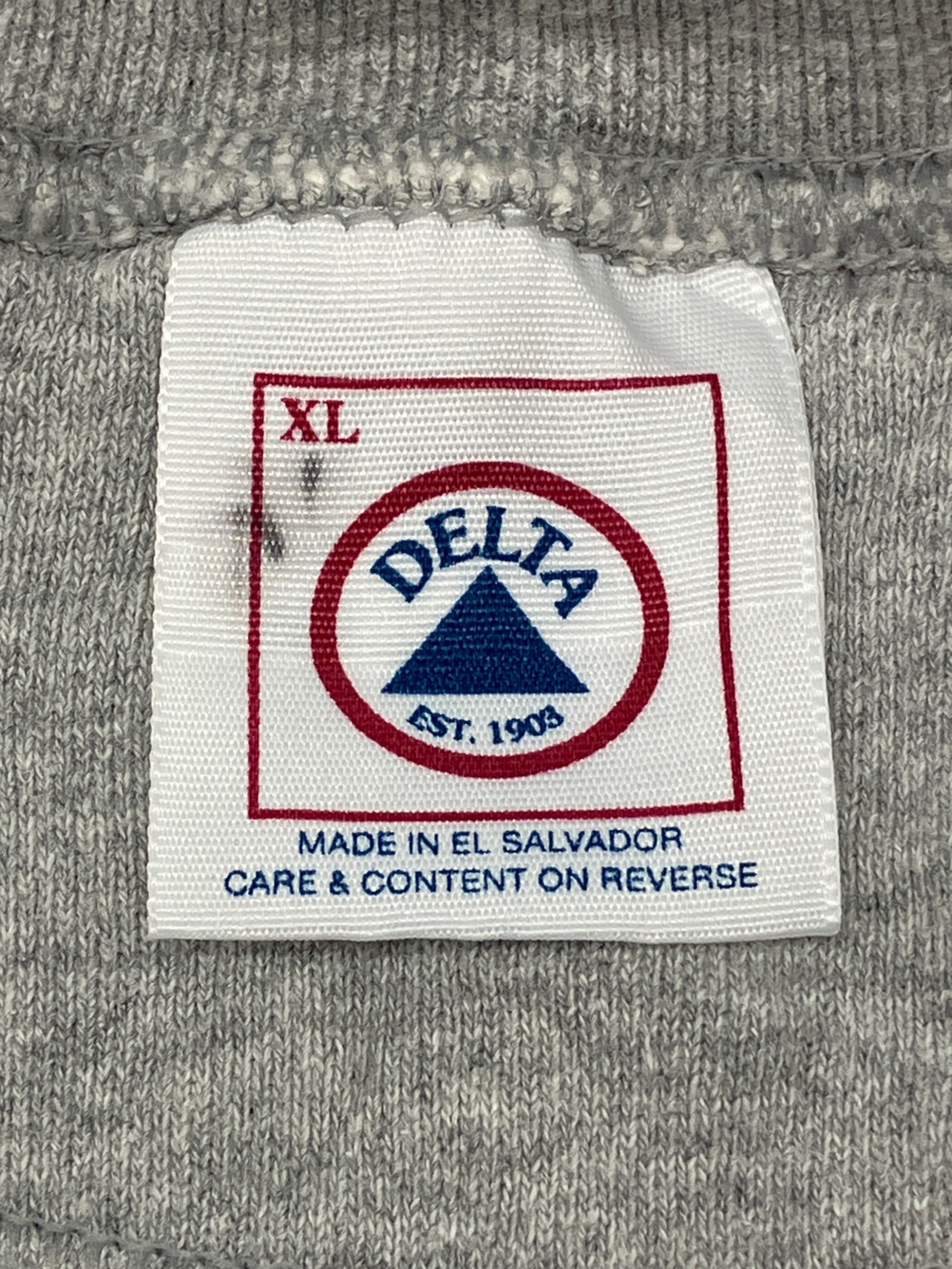 中古・古着通販】DELTA (デルタ) 90sプリントスウェット 古着 グレー