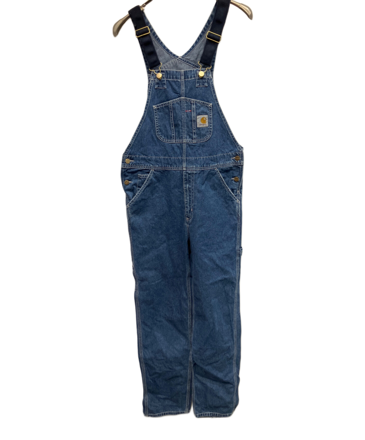 中古・古着通販】CarHartt (カーハート) オーバーオール ブルー サイズ