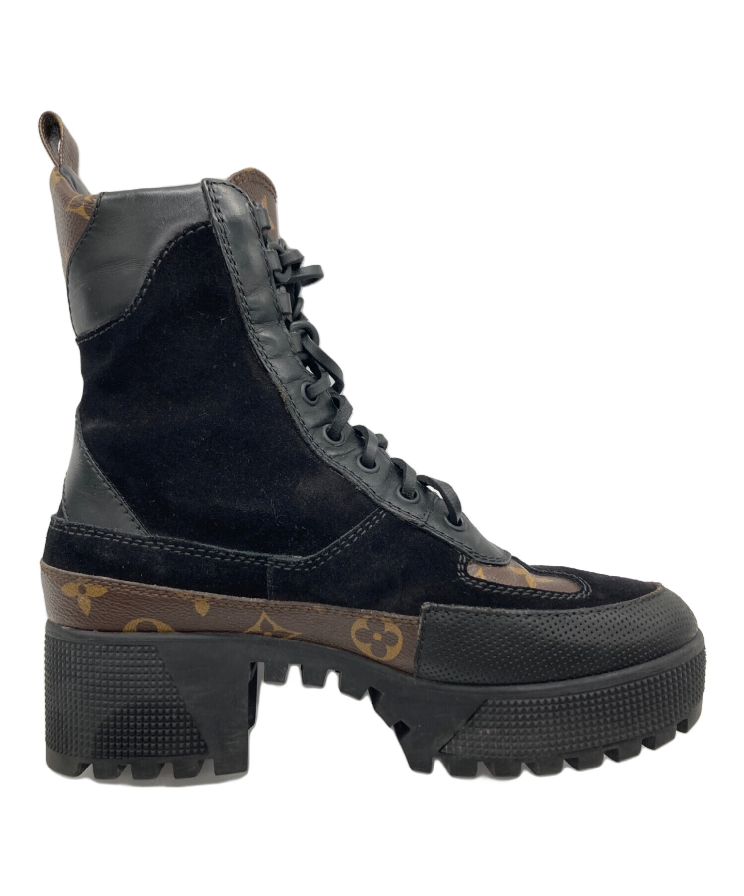 中古・古着通販】LOUIS VUITTON (ルイ ヴィトン) ブーツ グリーン