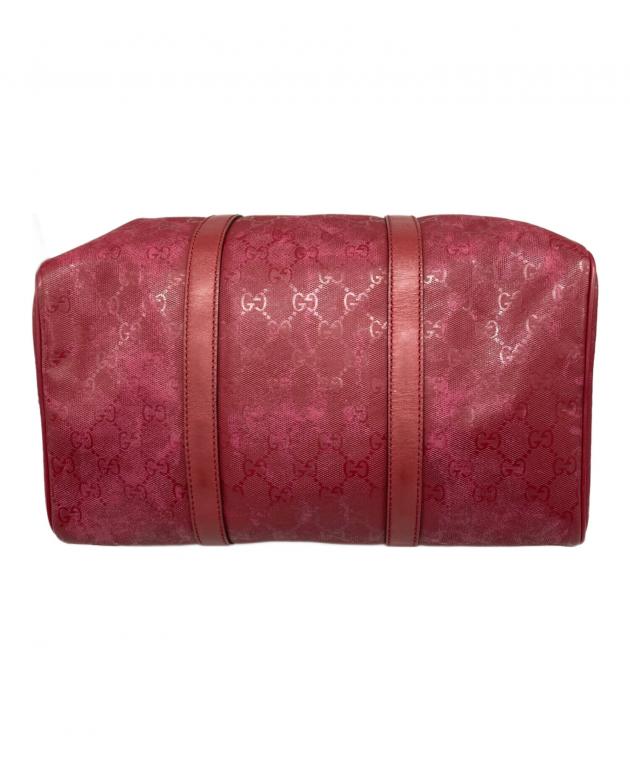 中古・古着通販】GUCCI (グッチ) ミニボストンバッグ ピンク｜ブランド