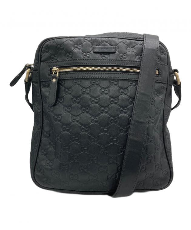 中古・古着通販】GUCCI (グッチ) ショルダーバッグ ブラック｜ブランド