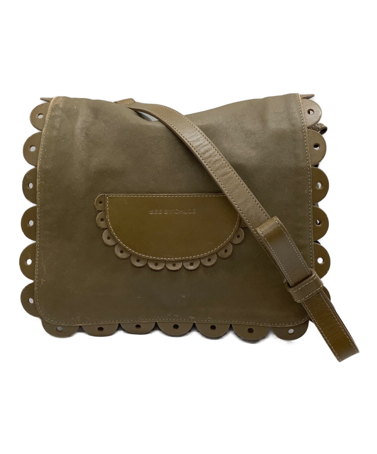 中古・古着通販】SEE BY CHLOE (シーバイクロエ) レザーショルダー