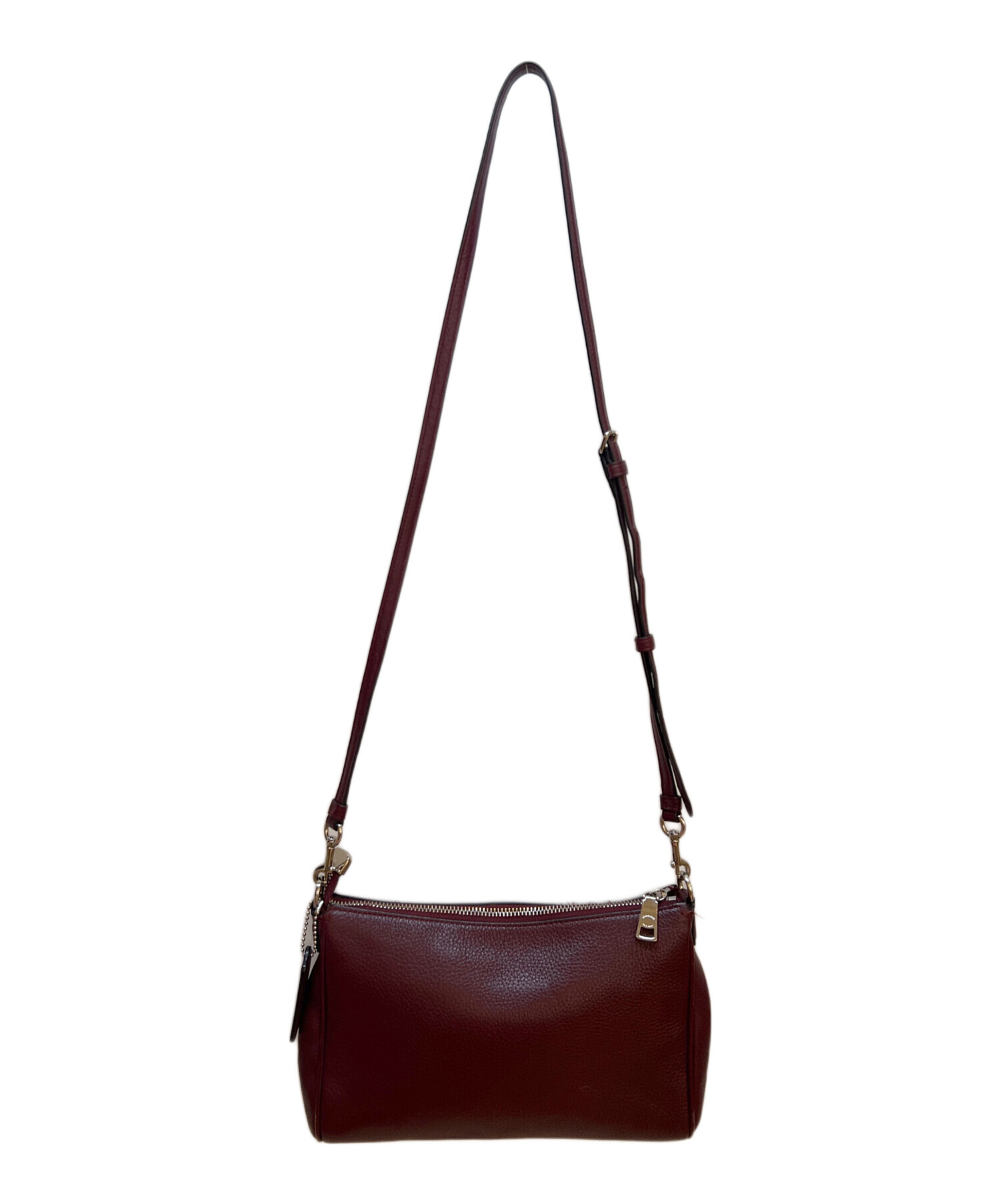 中古・古着通販】COACH (コーチ) ショルダーバッグ ボルドー｜ブランド