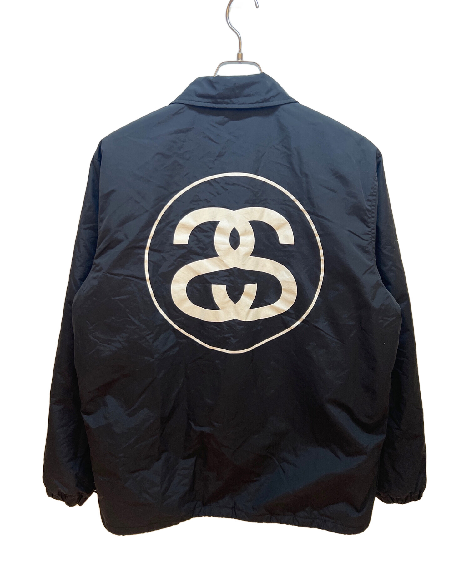 中古・古着通販】stussy (ステューシー) ナイロンジャケット ブラック