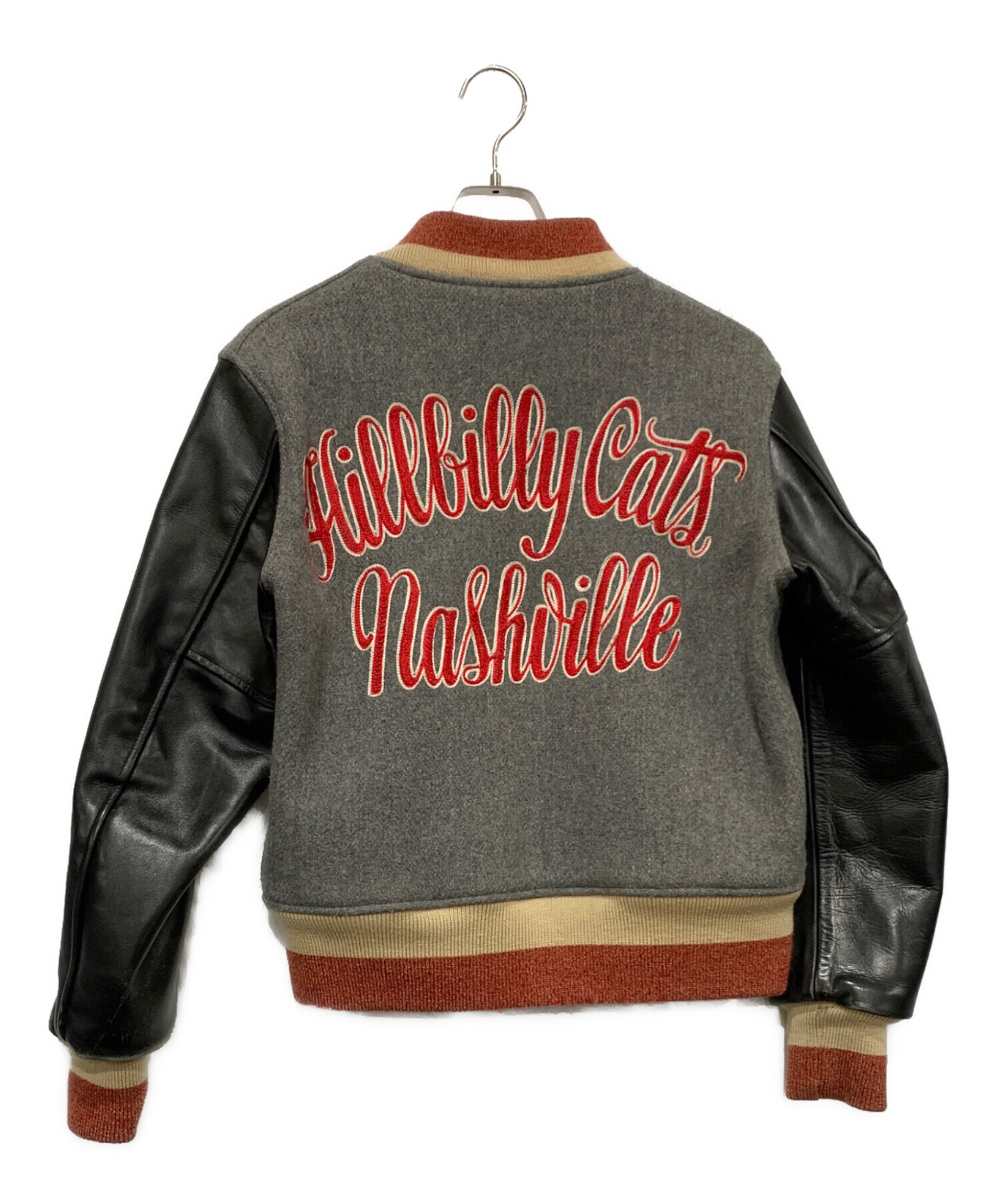 中古・古着通販】SUGAR CANE (シュガーケーン) スタジャン グレー