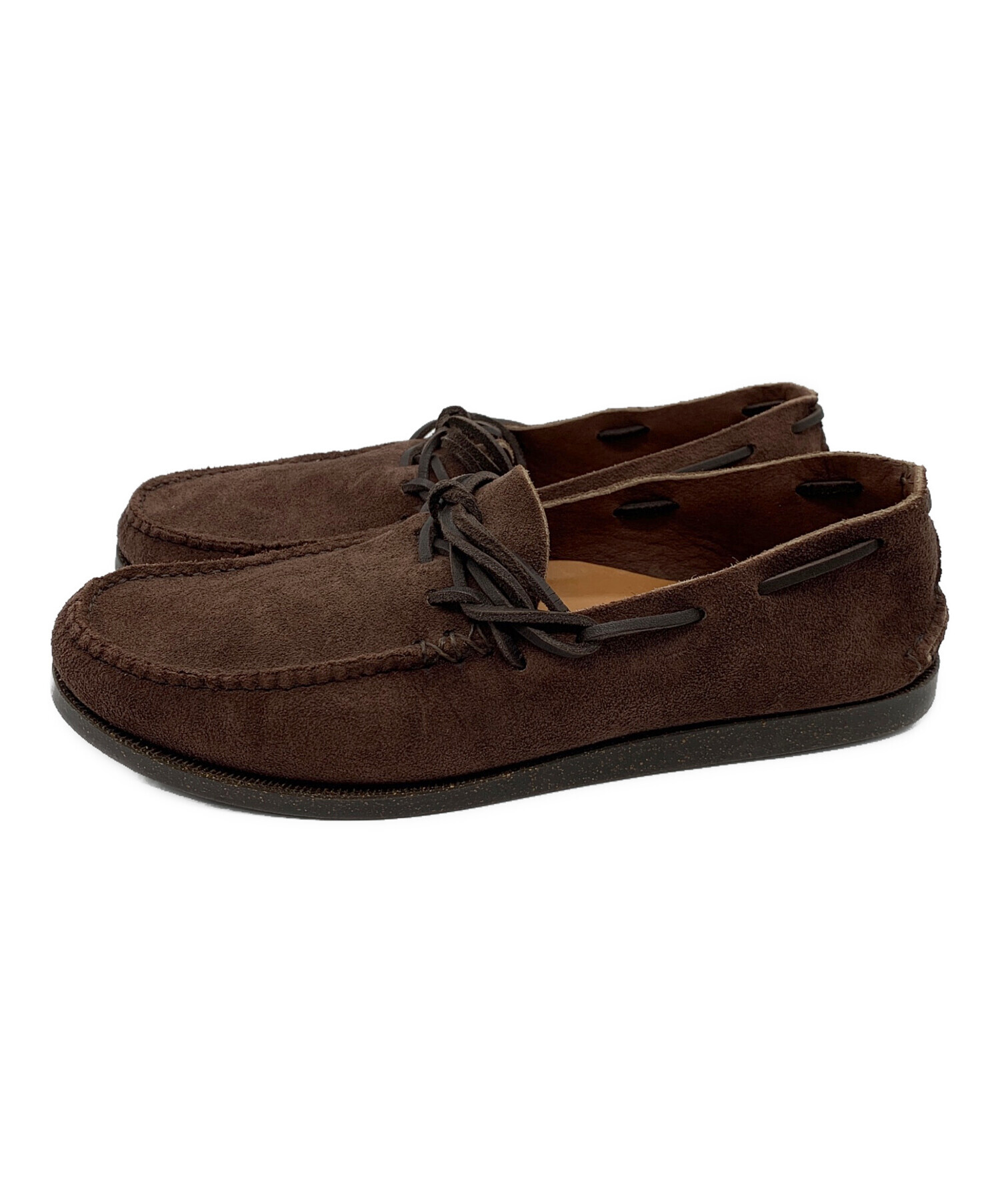 中古・古着通販】YUKETEN (ユケテン) All Handsewn Canoe Moc ブラウン