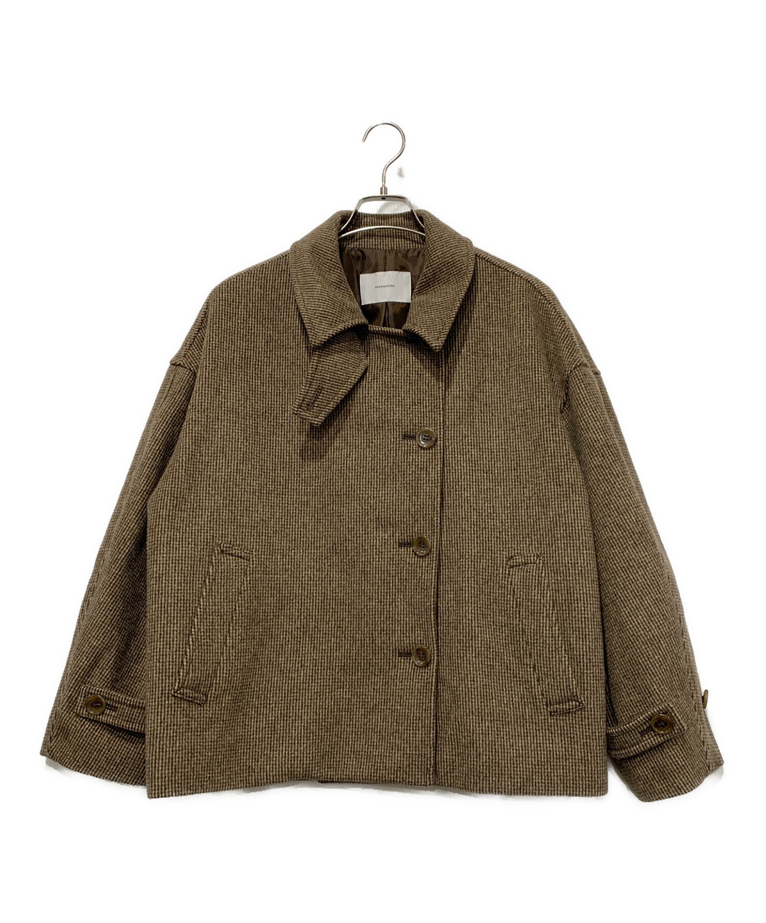 中古・古着通販】FRAMeWORK (フレームワーク) ピンチェックバルカラー