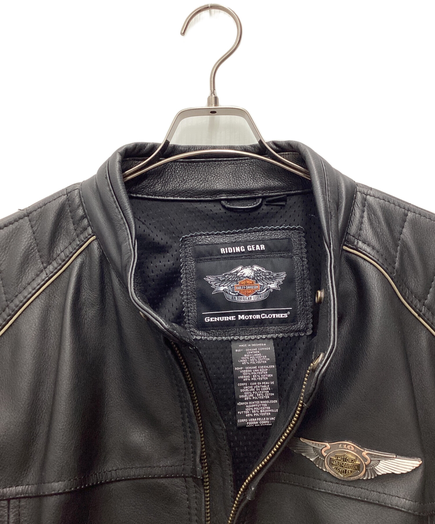中古・古着通販】HARLEY-DAVIDSON (ハーレーダビッドソン) レザー