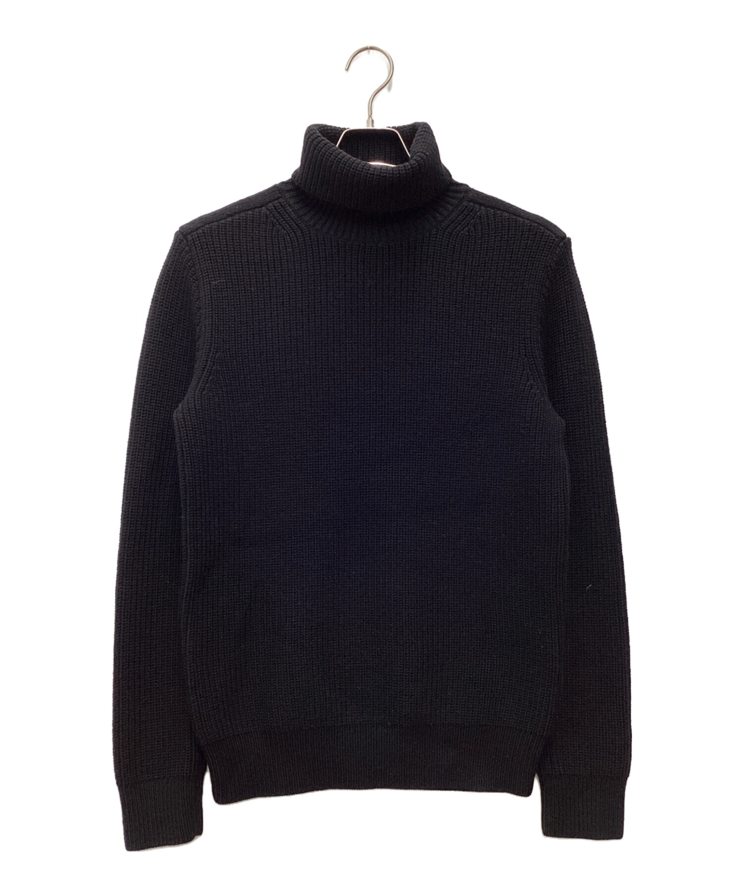 中古・古着通販】theory (セオリー) タートルネックニット ブラック