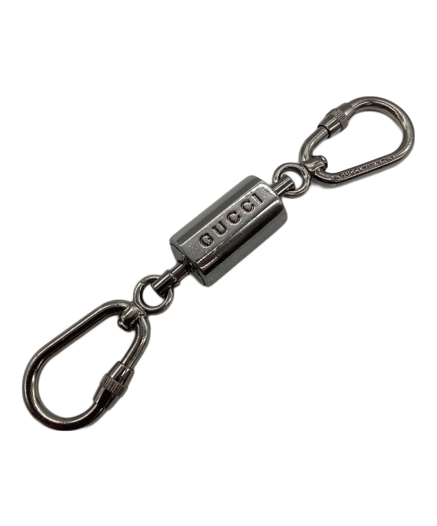 中古・古着通販】GUCCI (グッチ) キーリング カラビナ シルバー