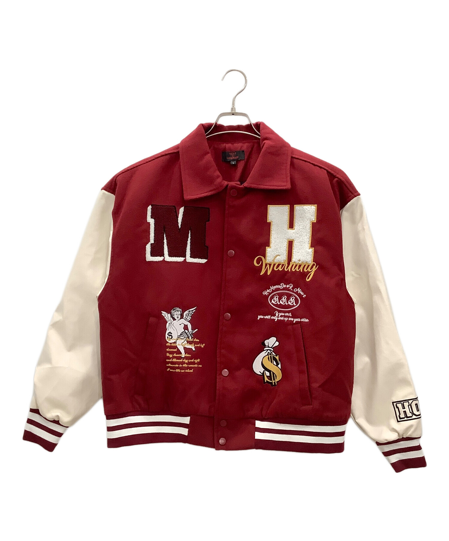 中古・古着通販】MIUI-T (フメイ) HOMEMADE スタジャン MIUI-T