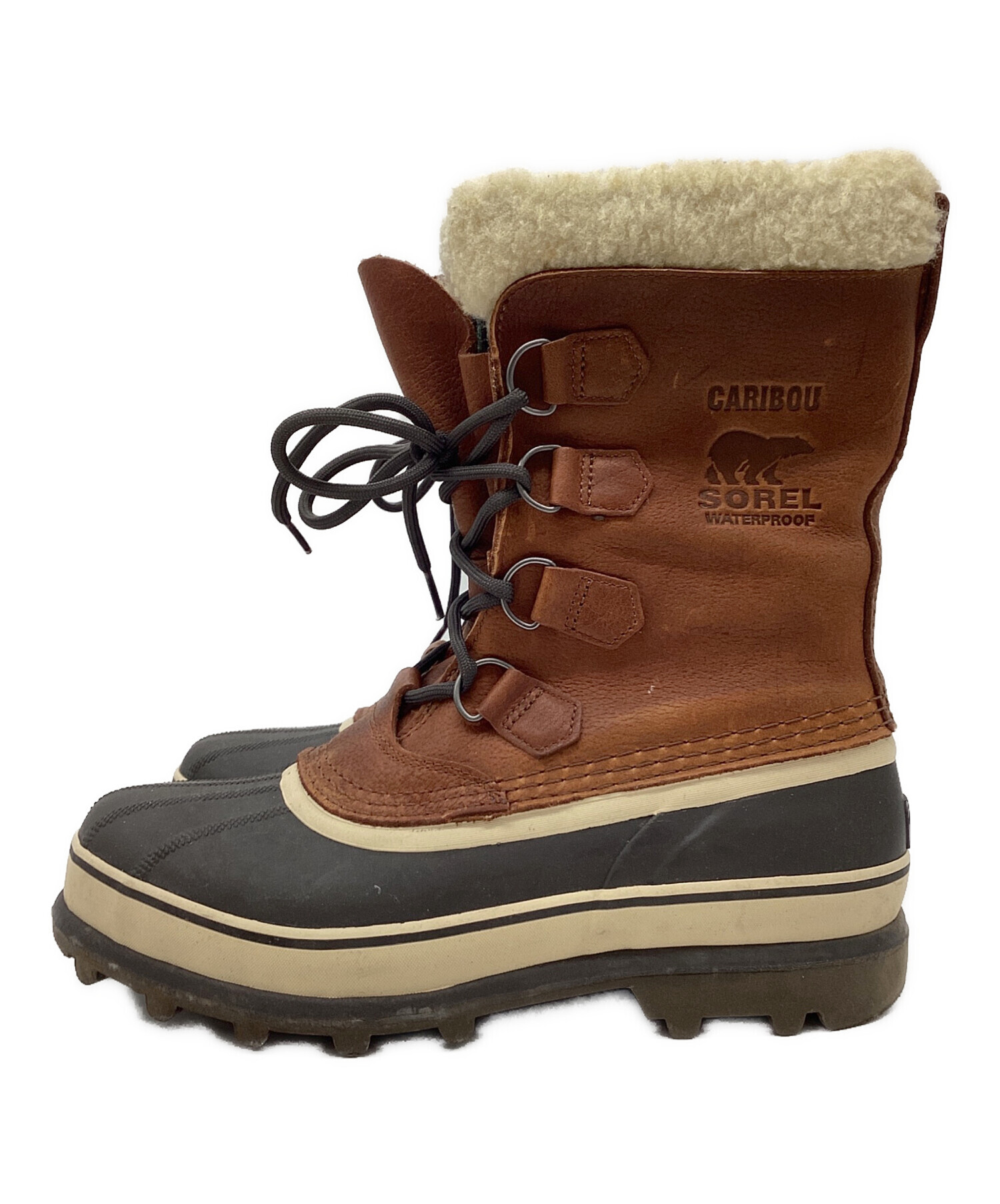 中古・古着通販】SOREL (ソレル) CARIBOU WL ブラウン サイズ:26cm