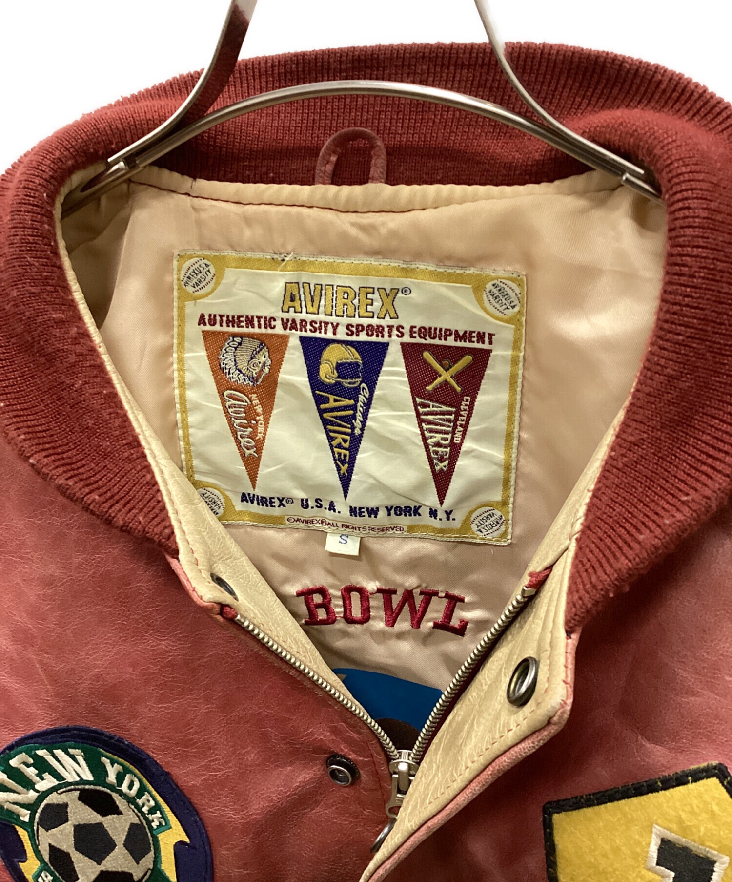 中古・古着通販】AVIREX (アヴィレックス) 90'sオールレザースタジャン