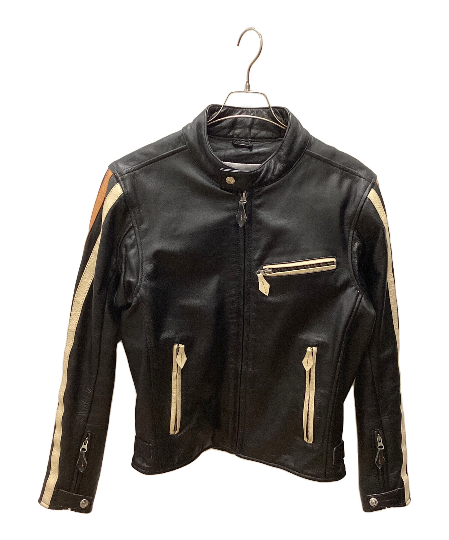 中古・古着通販】MOTO-FIELD (モト フィールド) シングルライダース