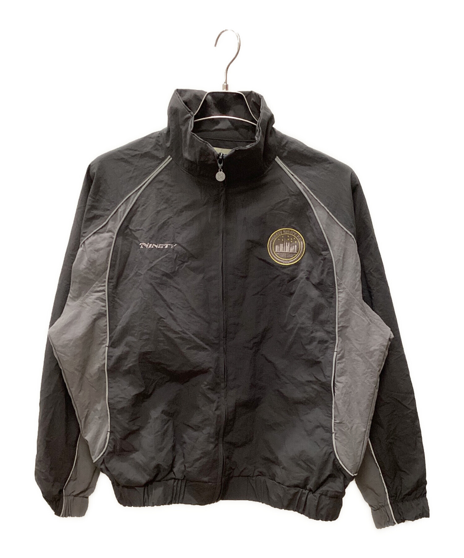 中古・古着通販】9090 (9090) ナイロンジャケット グレー サイズ:M 未