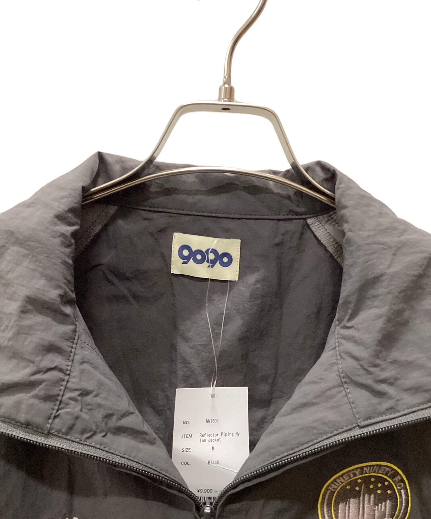 中古・古着通販】9090 (9090) ナイロンジャケット グレー サイズ:M 未