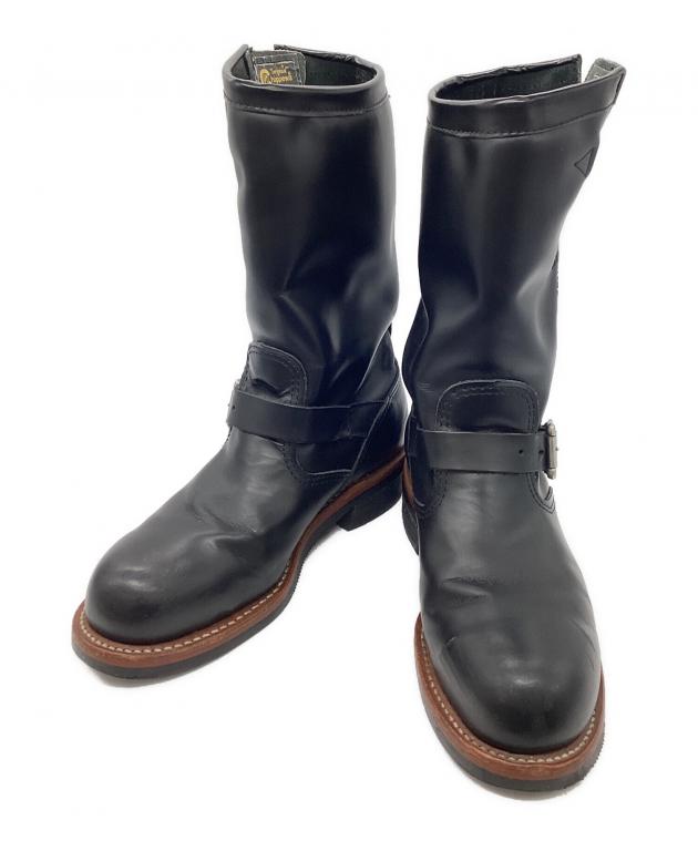 中古・古着通販】CHIPPEWA (チペワ) エンジニアブーツ ブラック サイズ
